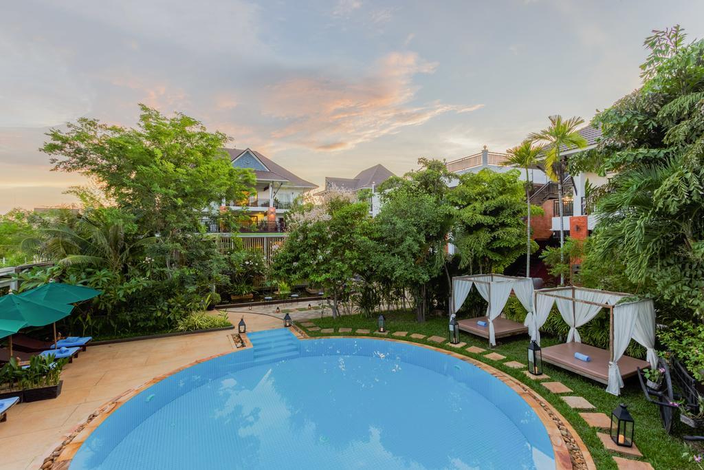 Les Bambous Village Siem Reap Exterior foto