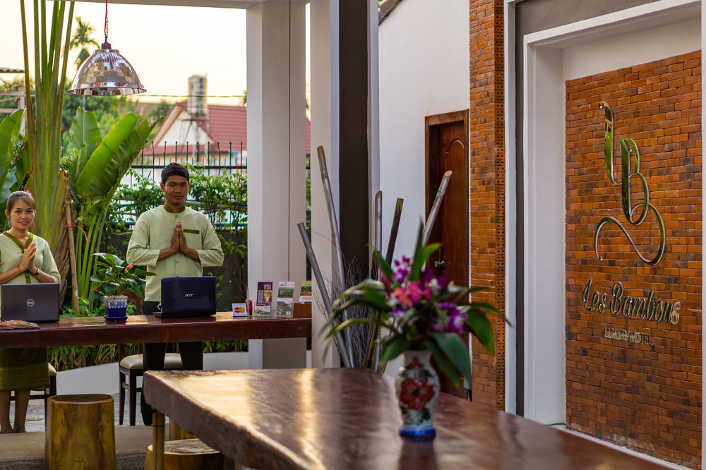 Les Bambous Village Siem Reap Exterior foto