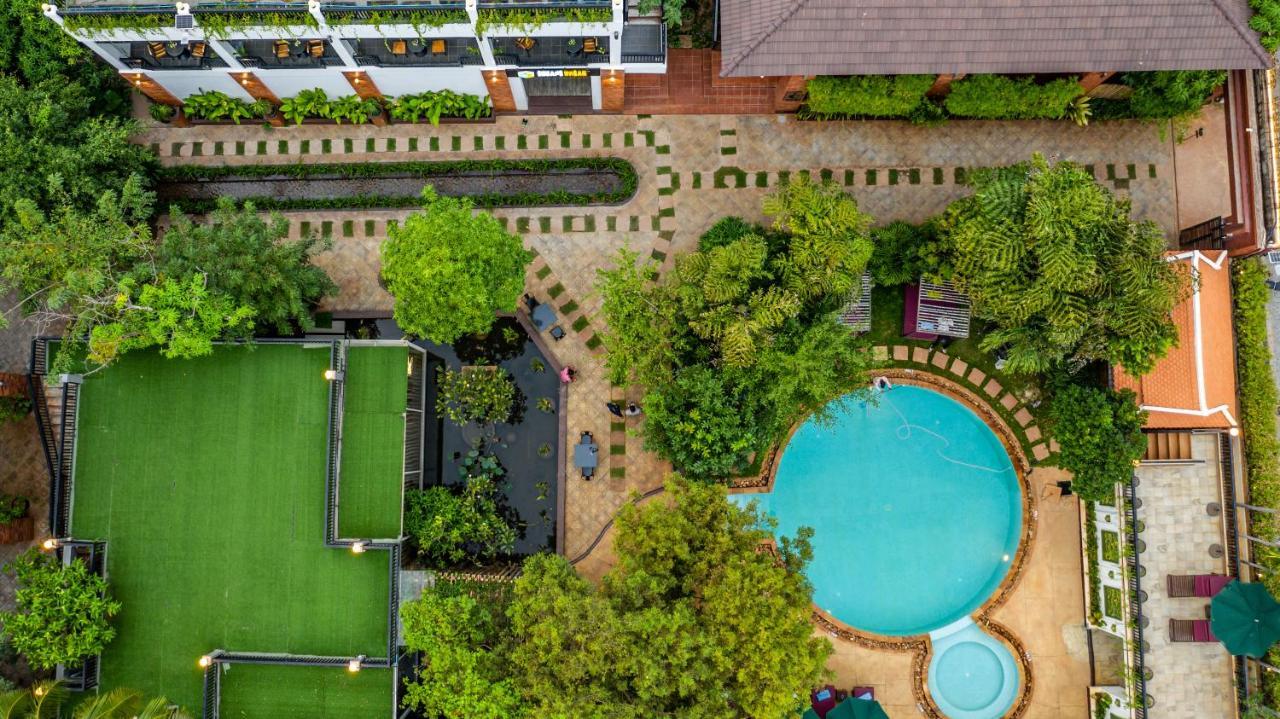 Les Bambous Village Siem Reap Exterior foto