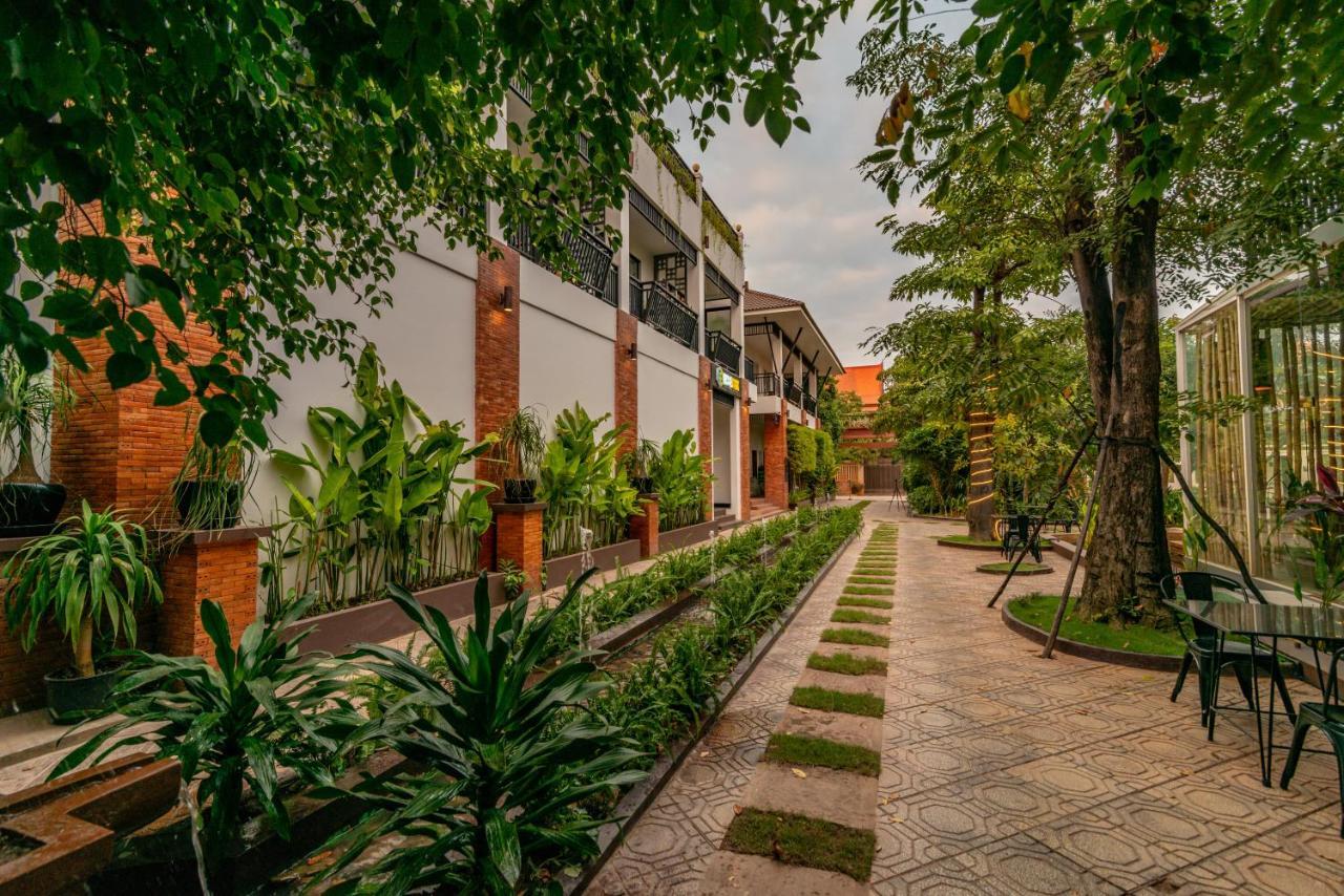 Les Bambous Village Siem Reap Exterior foto